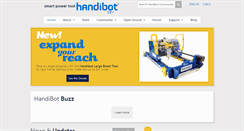 Desktop Screenshot of handibot.com