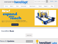 Tablet Screenshot of handibot.com